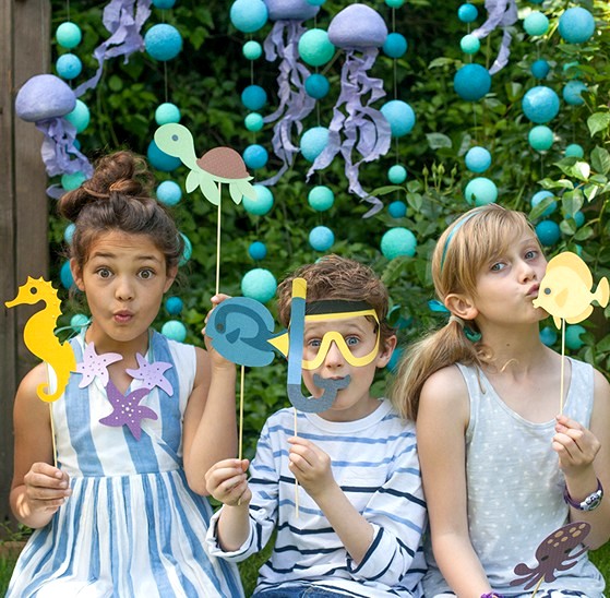 25 ιδέες για το photobooth των μικρών καλεσμένων